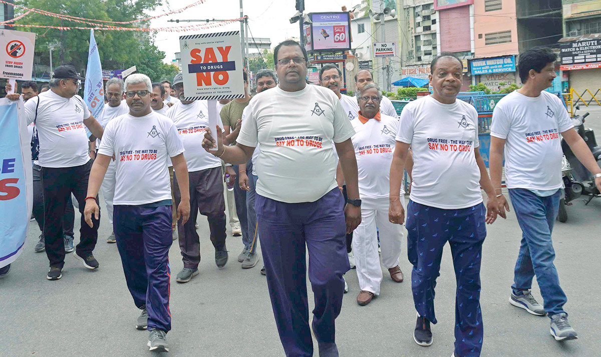 Freemasons of Telangana to Organise Walkathon over Masons Against Drug Abuse13