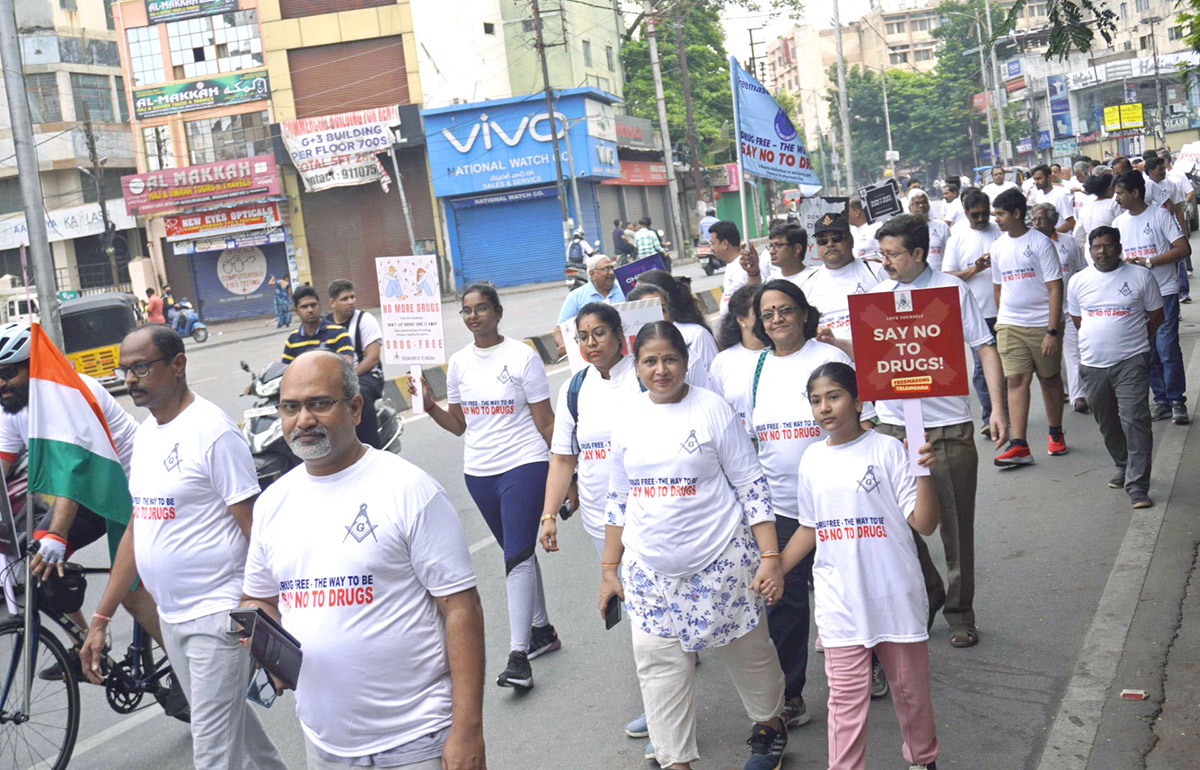 Freemasons of Telangana to Organise Walkathon over Masons Against Drug Abuse15