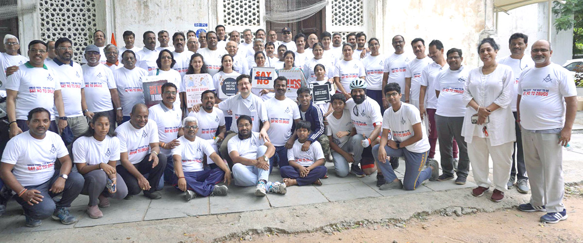 Freemasons of Telangana to Organise Walkathon over Masons Against Drug Abuse16