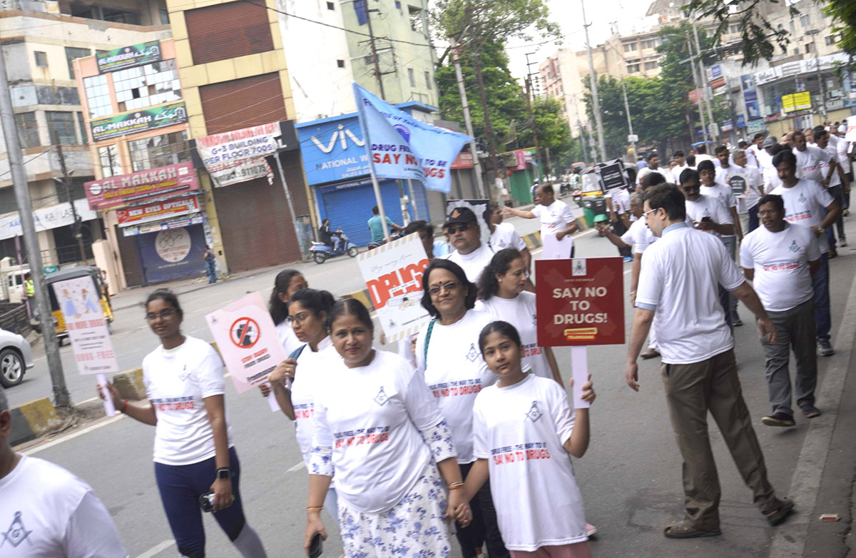 Freemasons of Telangana to Organise Walkathon over Masons Against Drug Abuse2