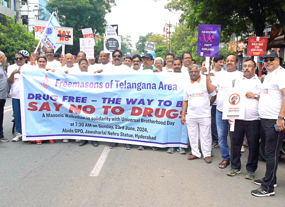 Freemasons of Telangana to Organise Walkathon over Masons Against Drug Abuse22