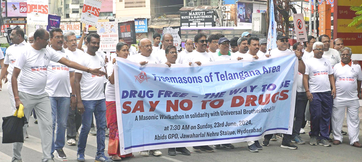 Freemasons of Telangana to Organise Walkathon over Masons Against Drug Abuse4