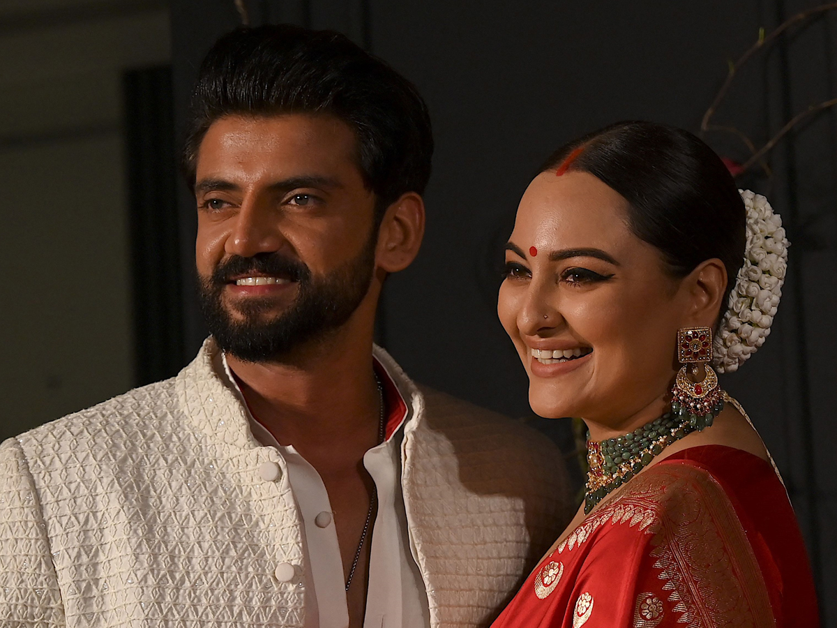 Celebrities Buzz At Sonakshi And Iqbal Reception Party Photos Viral7