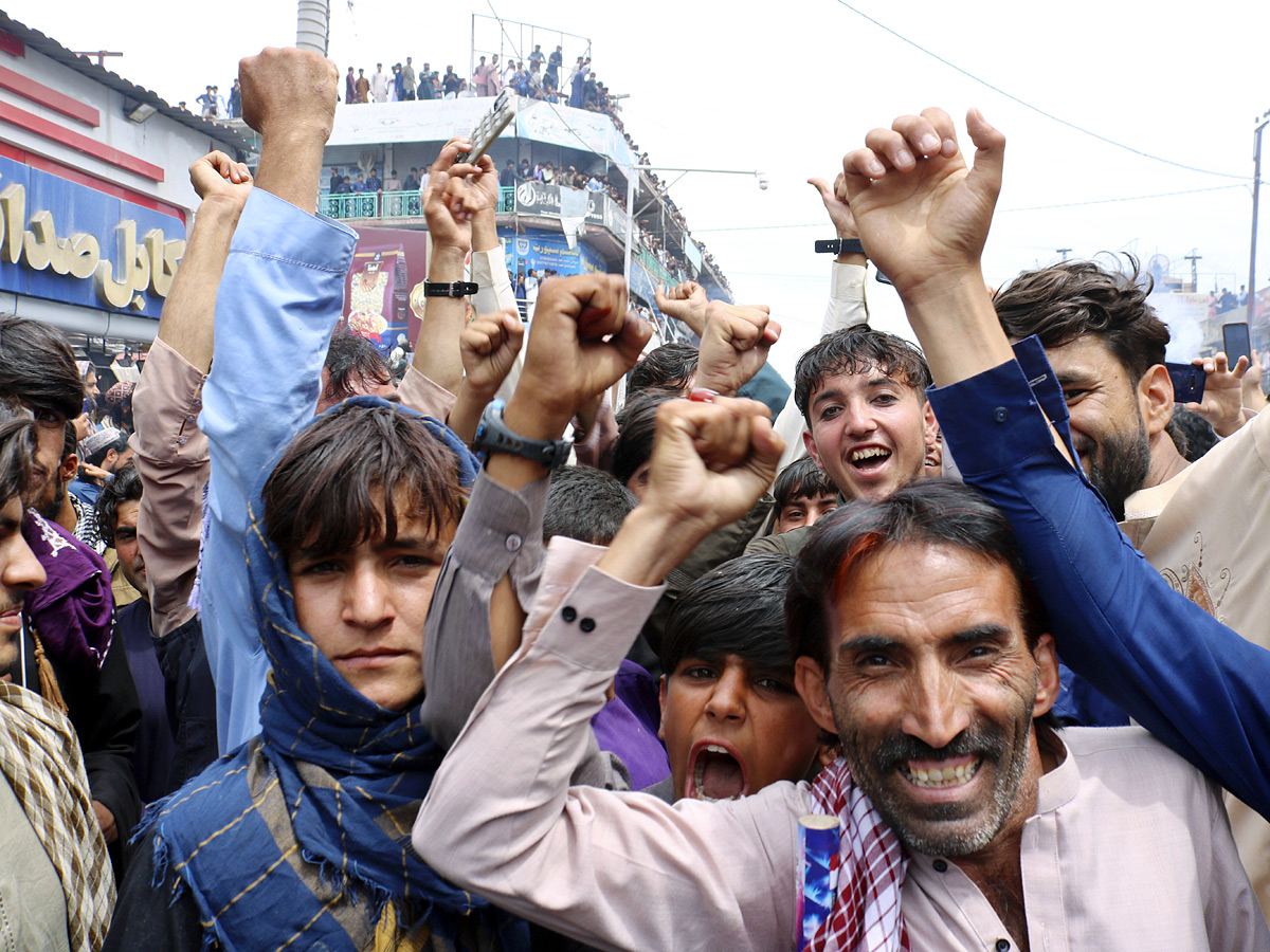 Afghanistan erupts in celebration as team reaches T20 World Cup semifinal Photos13