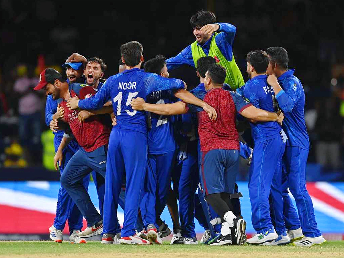 Afghanistan erupts in celebration as team reaches T20 World Cup semifinal Photos7