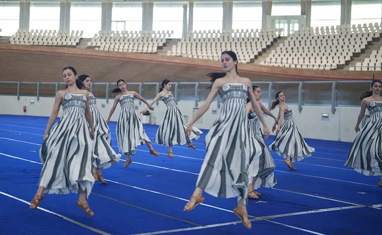 Dancers Start practising For The Olympics opening Show Photos14