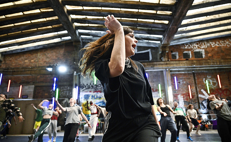 Dancers Start practising For The Olympics opening Show Photos7