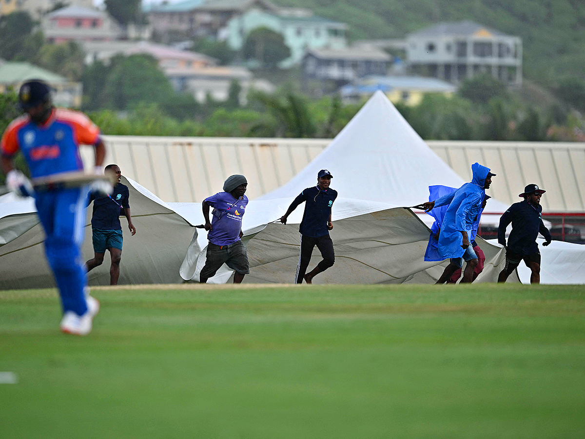 Twenty20 World Cup 2024 Super Eight cricket match between Australia and India16