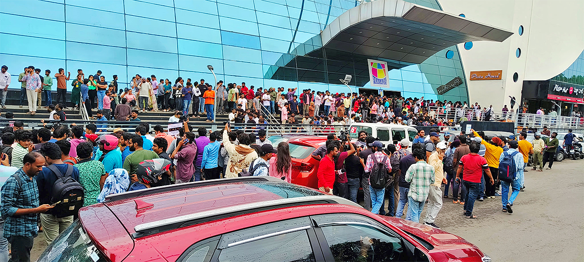 Kalki 2898 AD Fans Celebrations At Imax Theatre, Hyderabad 15