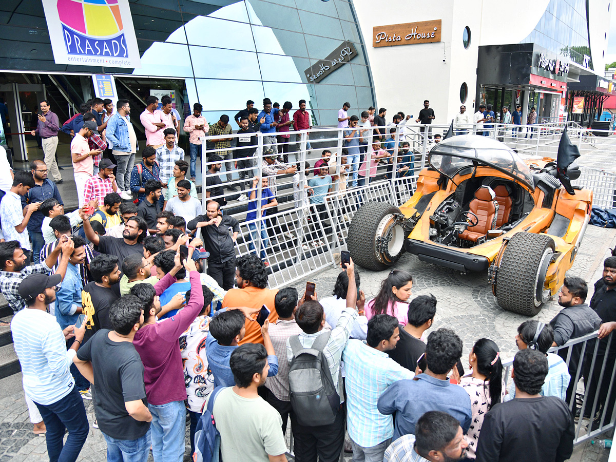 Prabhas Kalki Bujji Car Visuals At Prasad IMAX Photos1