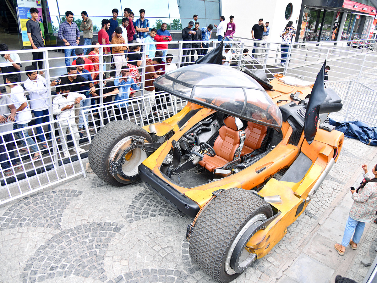 Prabhas Kalki Bujji Car Visuals At Prasad IMAX Photos2