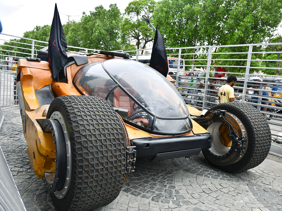 Prabhas Kalki Bujji Car Visuals At Prasad IMAX Photos5