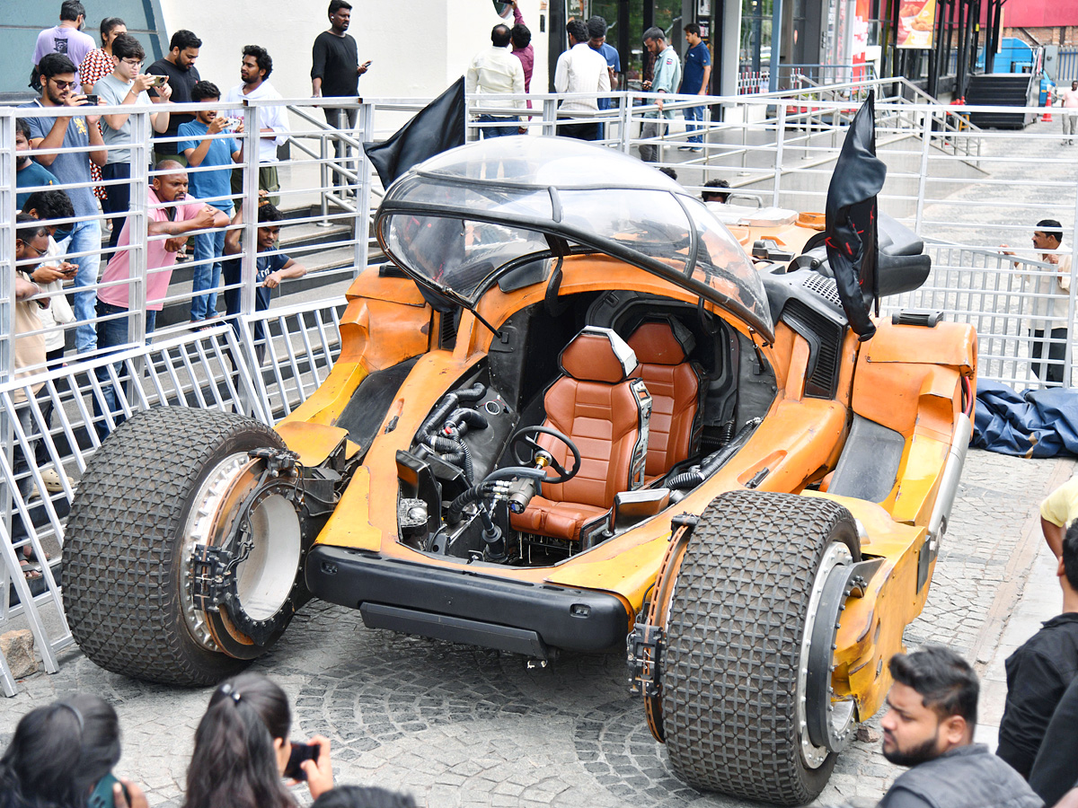 Prabhas Kalki Bujji Car Visuals At Prasad IMAX Photos6