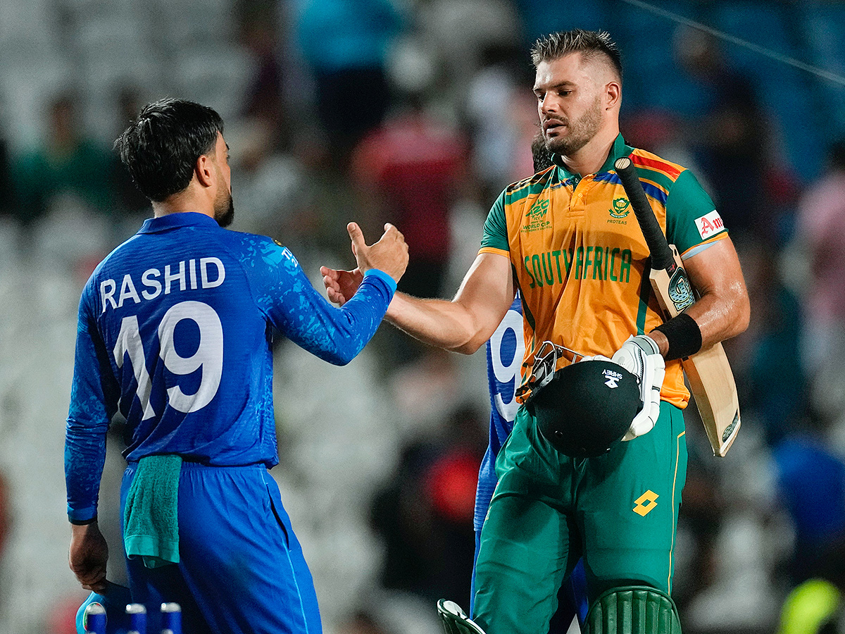 T20 World Cup Semi-final: Afghanistan vs South Africa Match Photos1