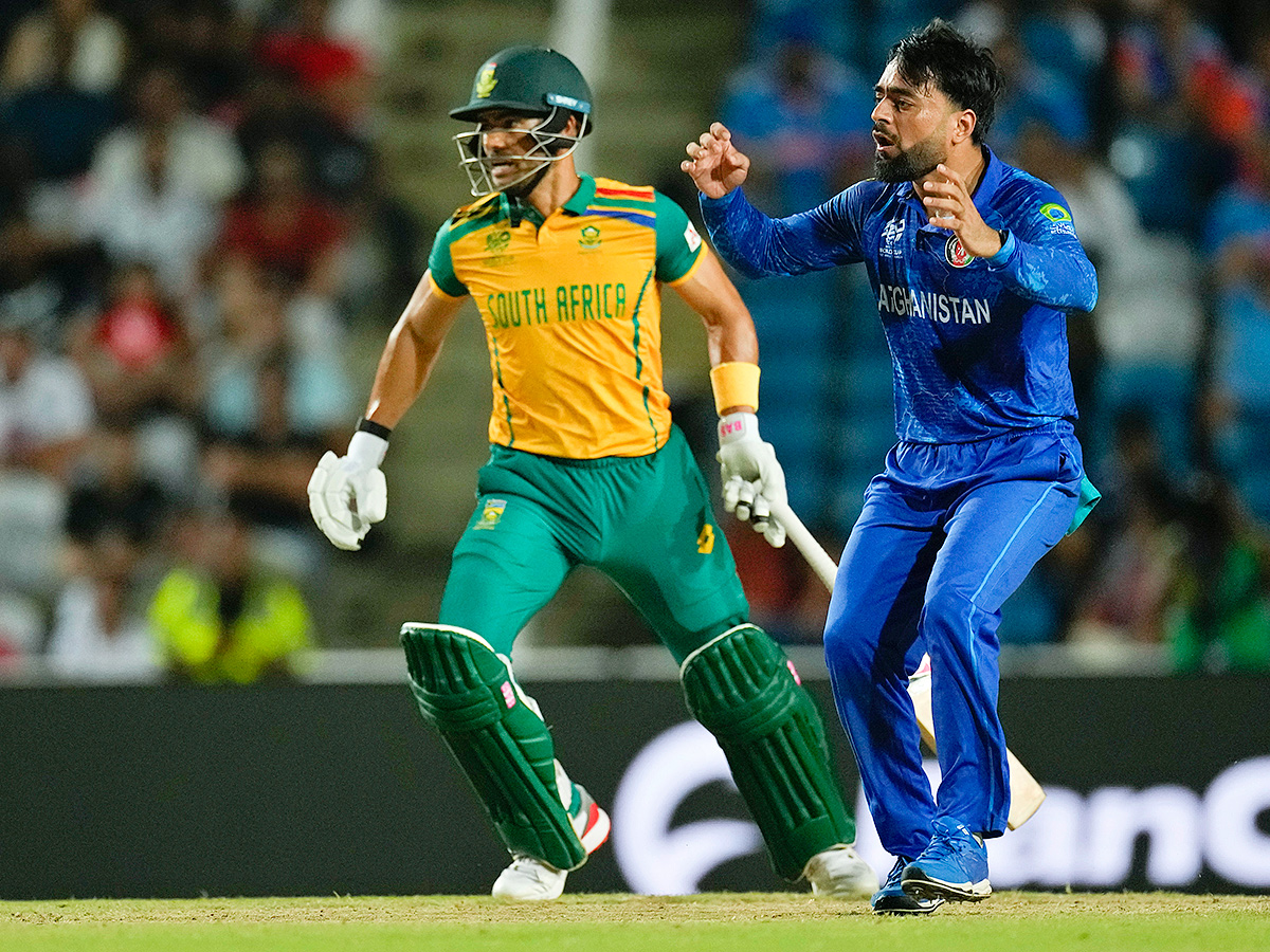 T20 World Cup Semi-final: Afghanistan vs South Africa Match Photos11