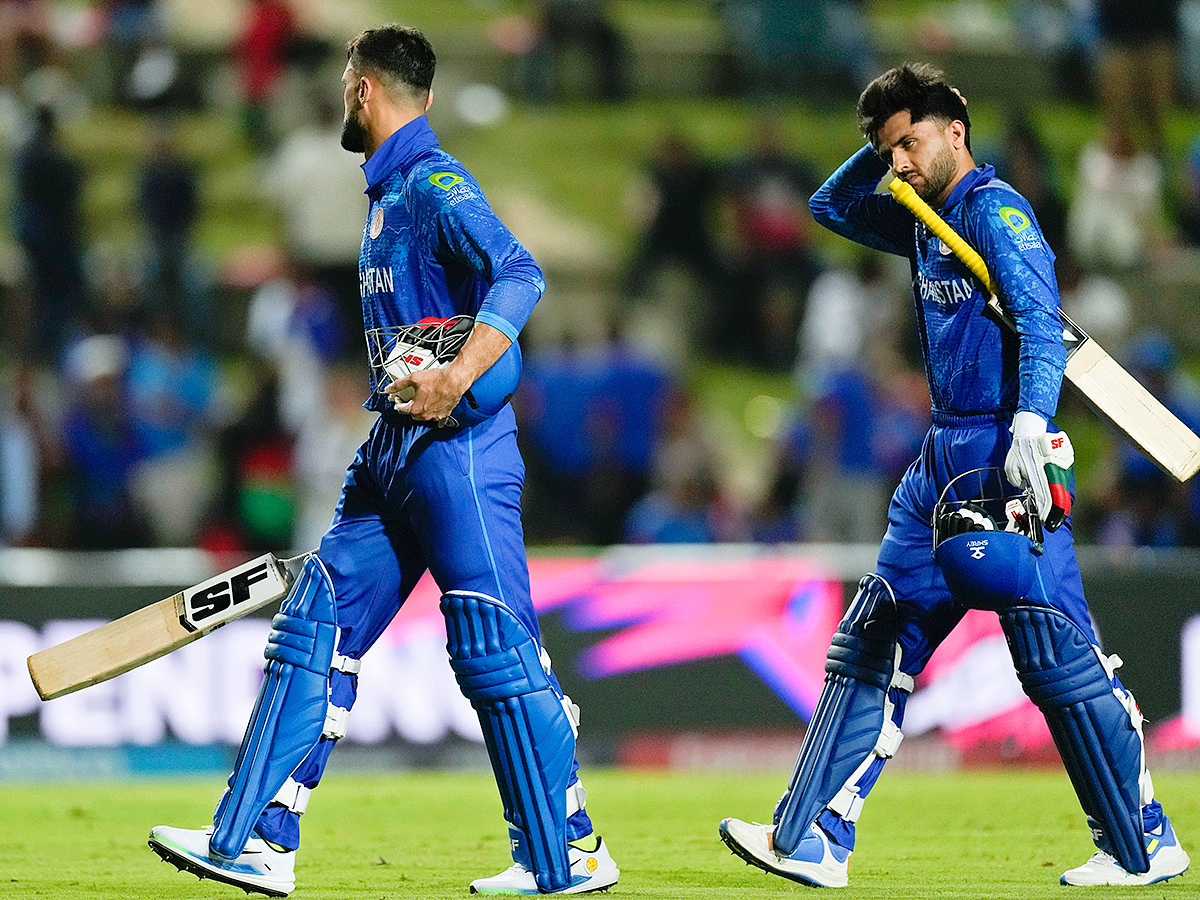 T20 World Cup Semi-final: Afghanistan vs South Africa Match Photos17