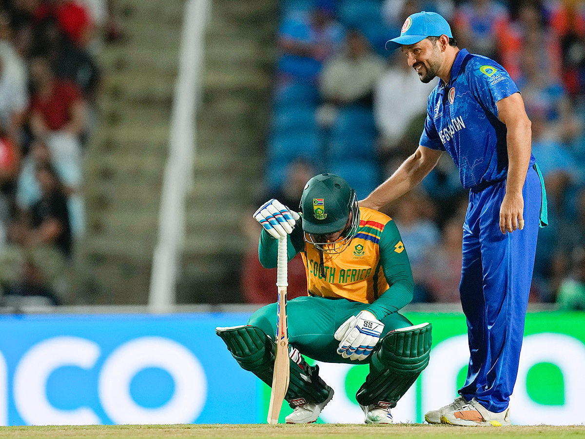 T20 World Cup Semi-final: Afghanistan vs South Africa Match Photos29