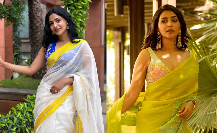 Aishwarya Lekshmi Latest Green Saree Photos Goes Viral In Social Media1