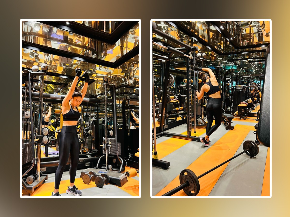 Heroine Rakul Preet Singh Shared Gym Photos In Social Media Goes Viral1