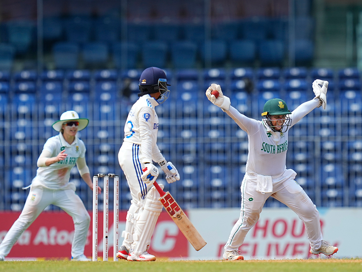 IND-W Vs SA-W Test Cricket Match Photos20