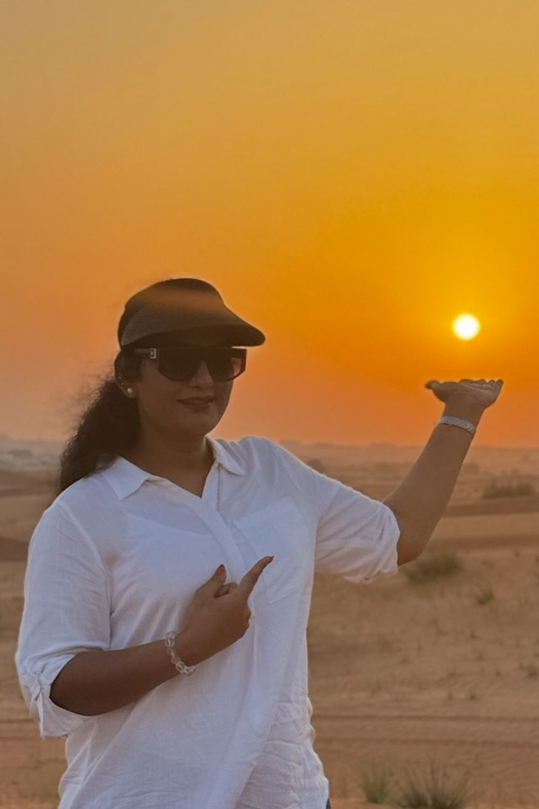 Actress Shyamala Devi Vacation In Dubai Photos Viral3