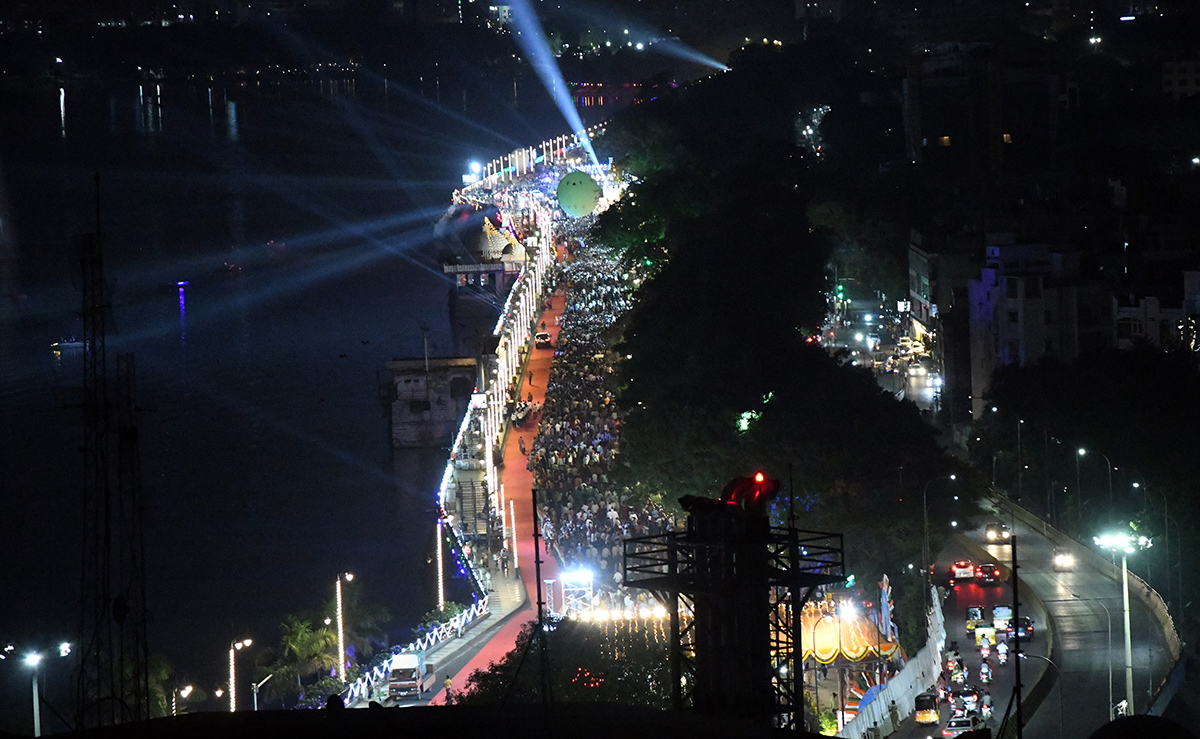 Telangana Formation Day Celebrations At Tank Bund: Photos7