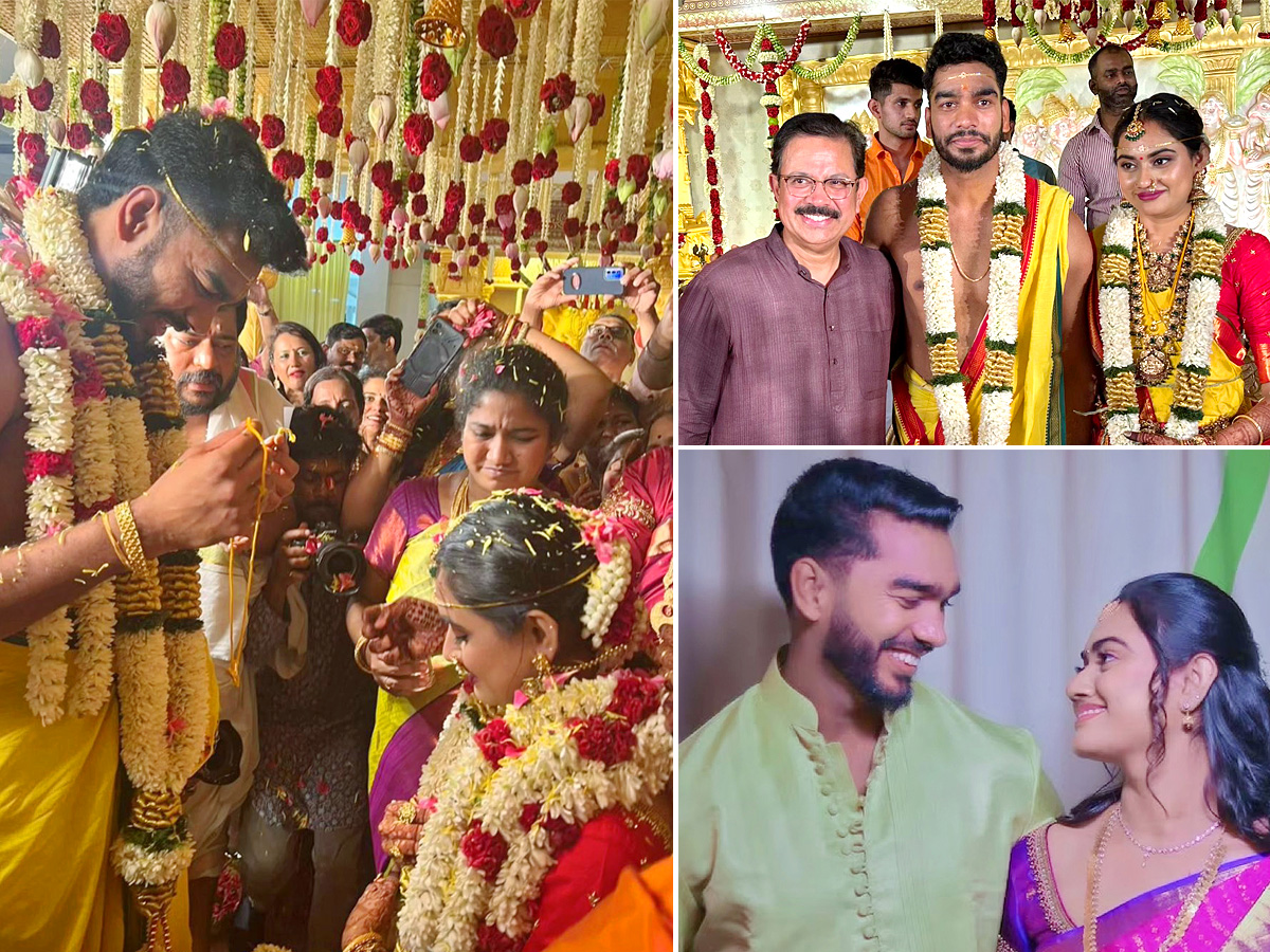 Venkatesh Iyer gets married to Shruti Raghunathan photos go viral1