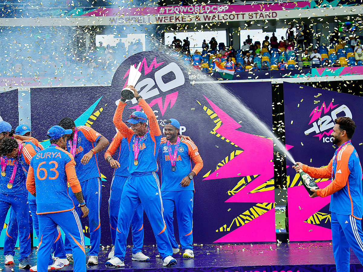 T20 world cup 2024 won the Team India photos24