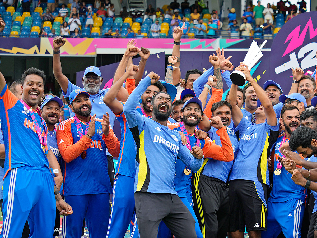 T20 world cup 2024 won the Team India photos30