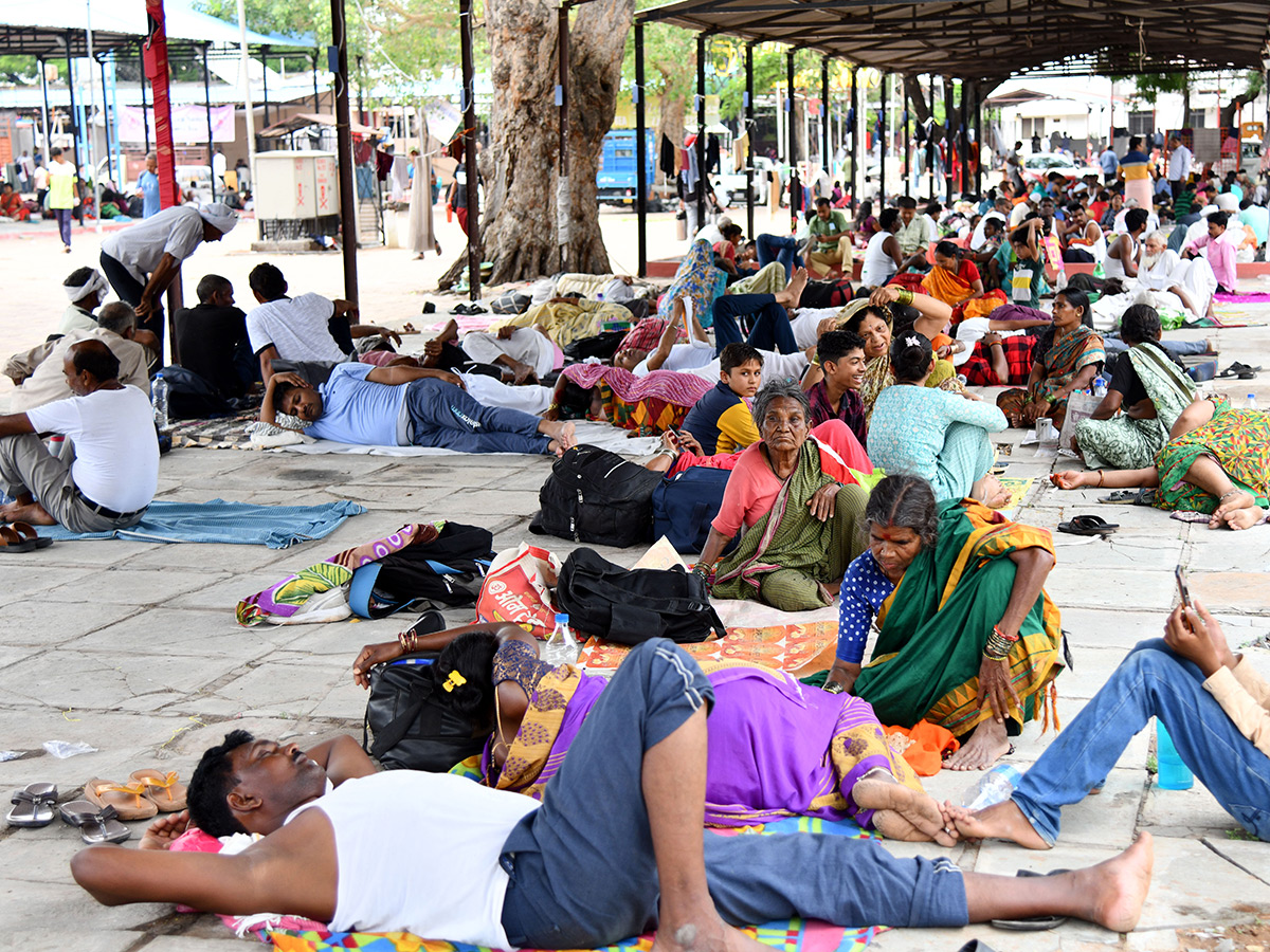 Fish Prasadam Distribution at Nampally Photos11