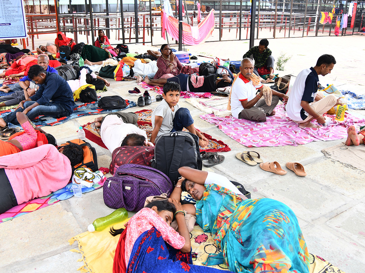 Fish Prasadam Distribution at Nampally Photos12