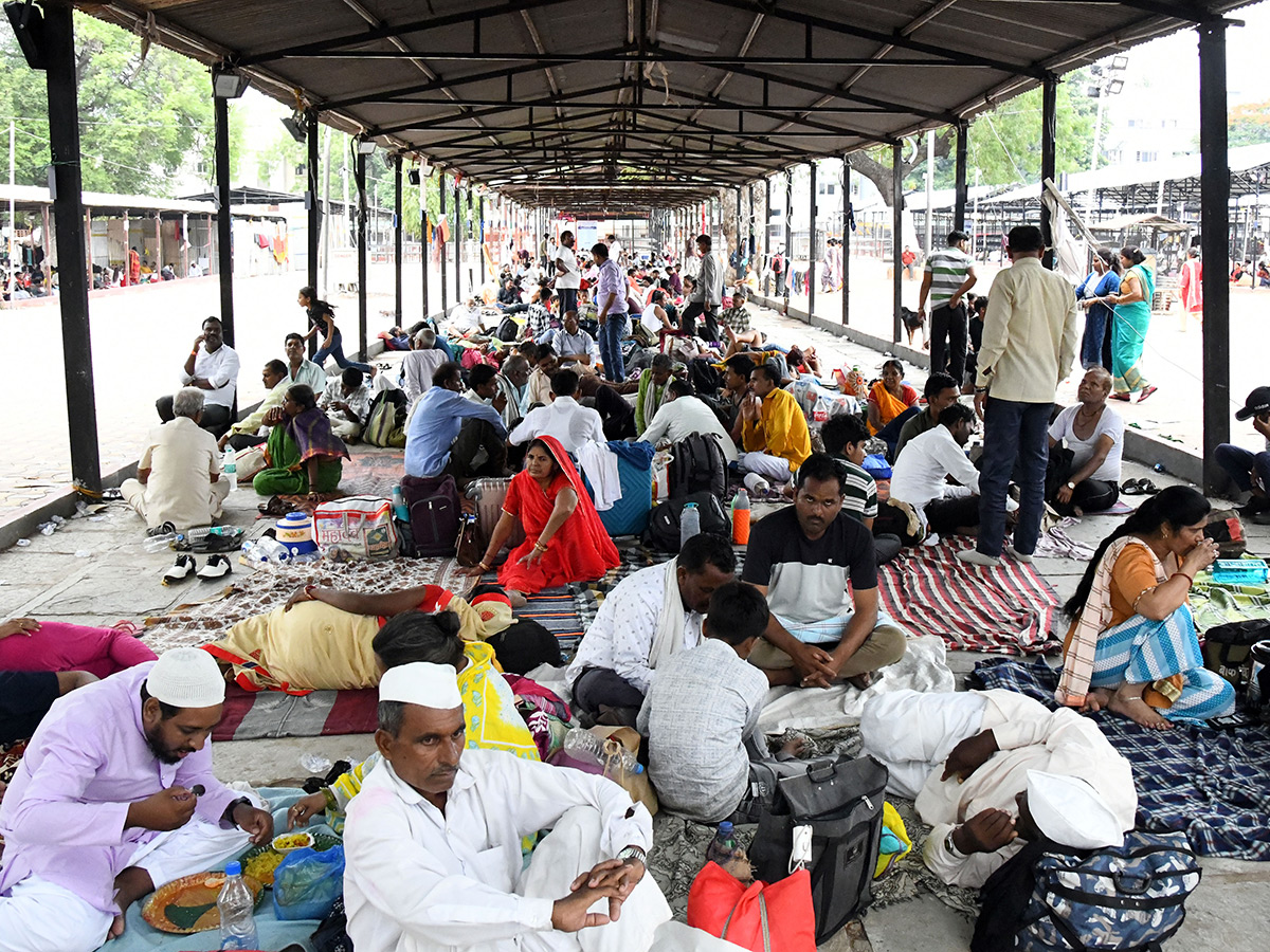 Fish Prasadam Distribution at Nampally Photos4