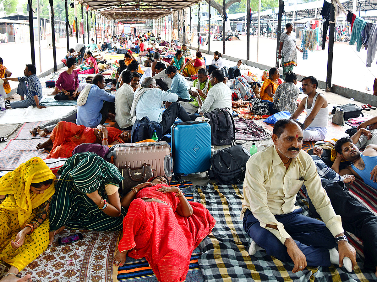 Fish Prasadam Distribution at Nampally Photos8