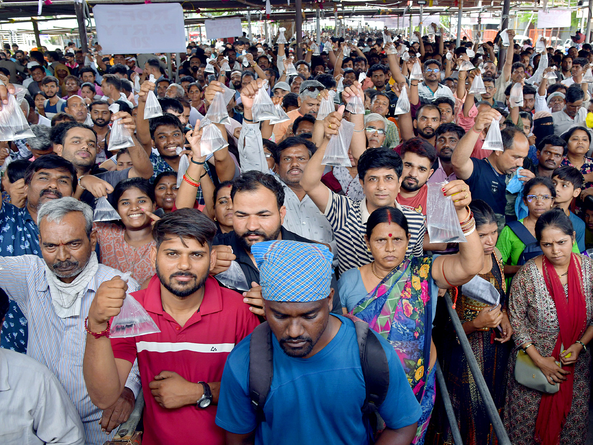 Fish Prasadam Distribution At Exhibition Ground In Nampally: Photos16