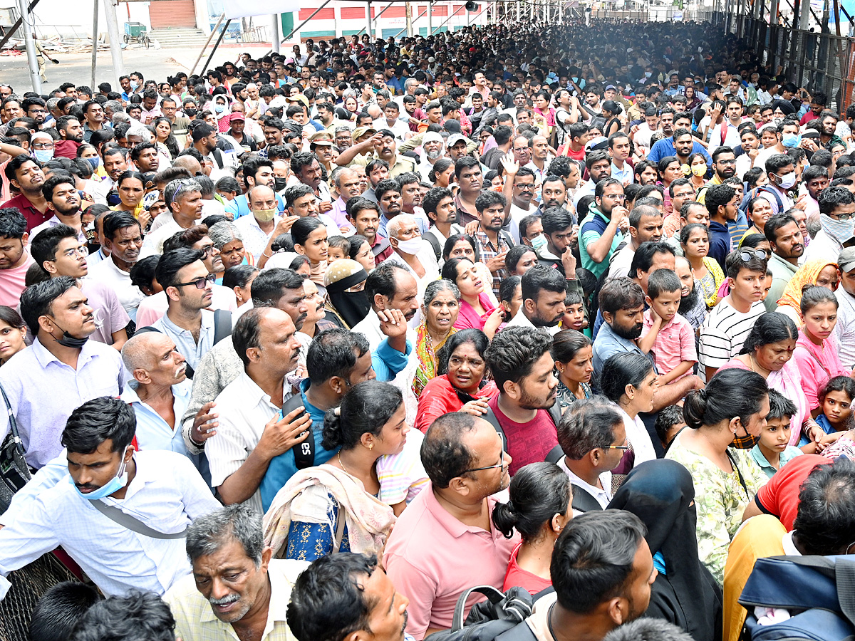 Fish Prasadam Distribution At Exhibition Ground In Nampally: Photos19