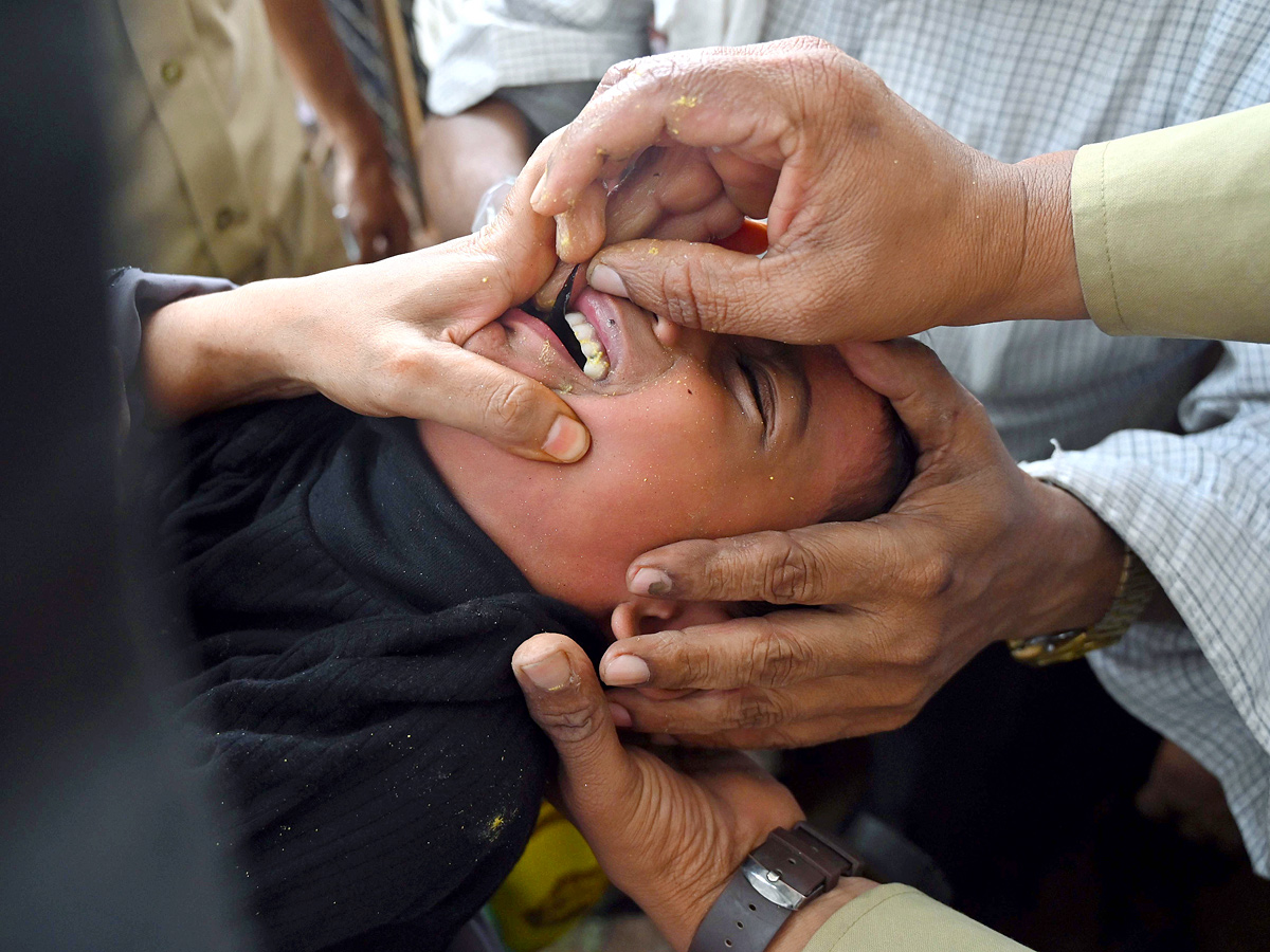 Fish Prasadam Distribution At Exhibition Ground In Nampally: Photos7