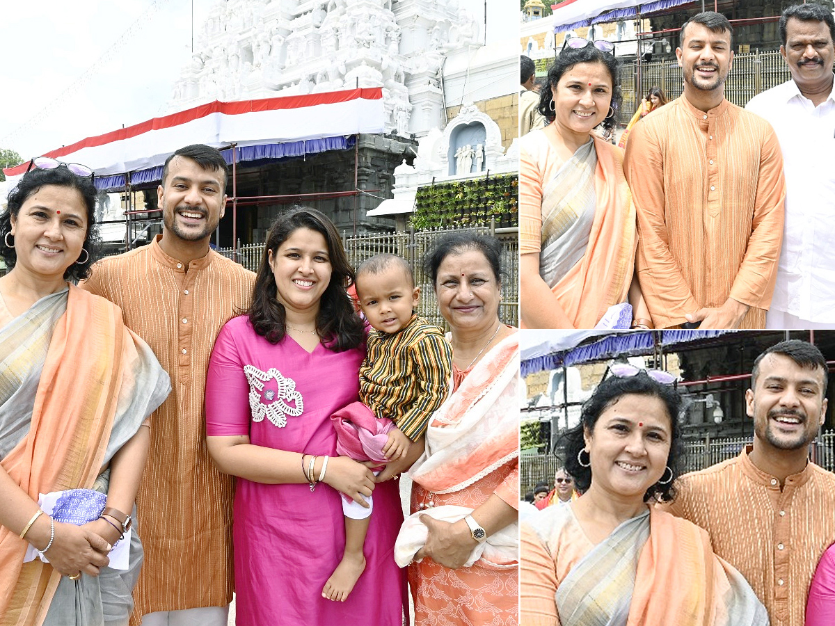 Mayank Agarwal Visits Tirumala Along With Family: Photos5