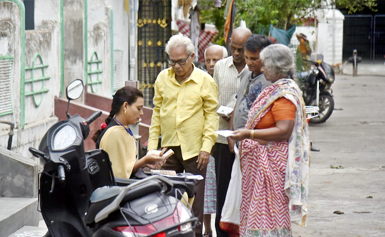 Pension Distribution Process In Andhra Pradesh10