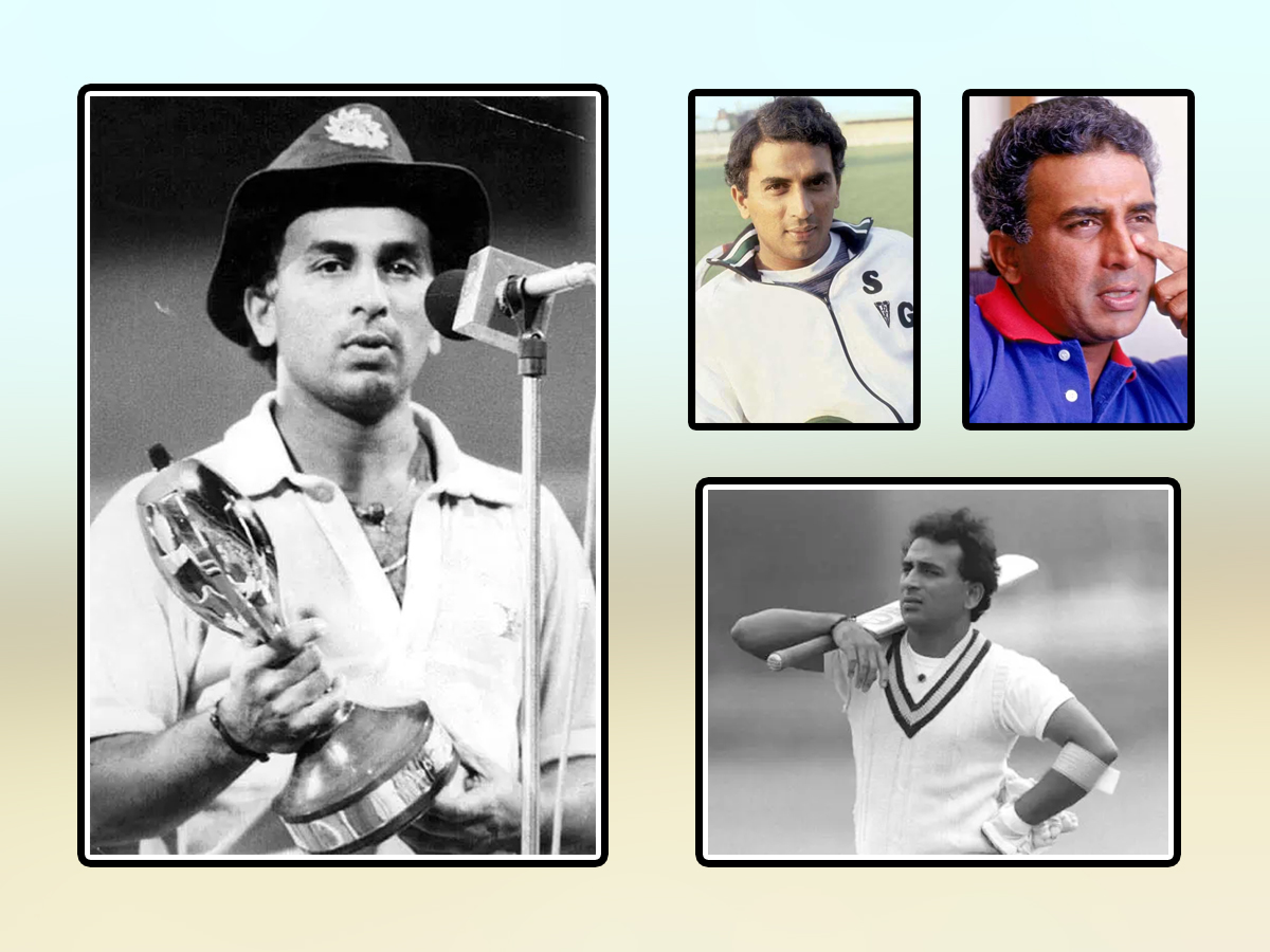 Former India Captain Sunil Manohar Gavaskar's 75th Birthday Special Gallery1