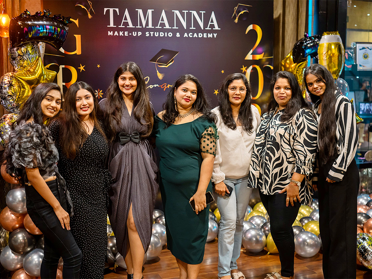 Grand Graduation of Tamannaah Makeup Studio Photos6