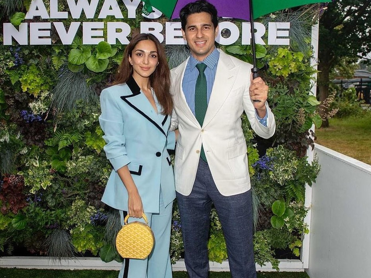 Sidharth Malhotra And Kiara Advani Stunned At Wimbledon Quarter Final Match3