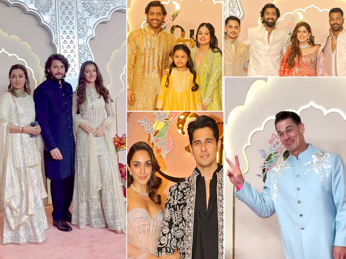 Celebreties Attend Anant Ambani and Radhika Merchant Wedding Photos1