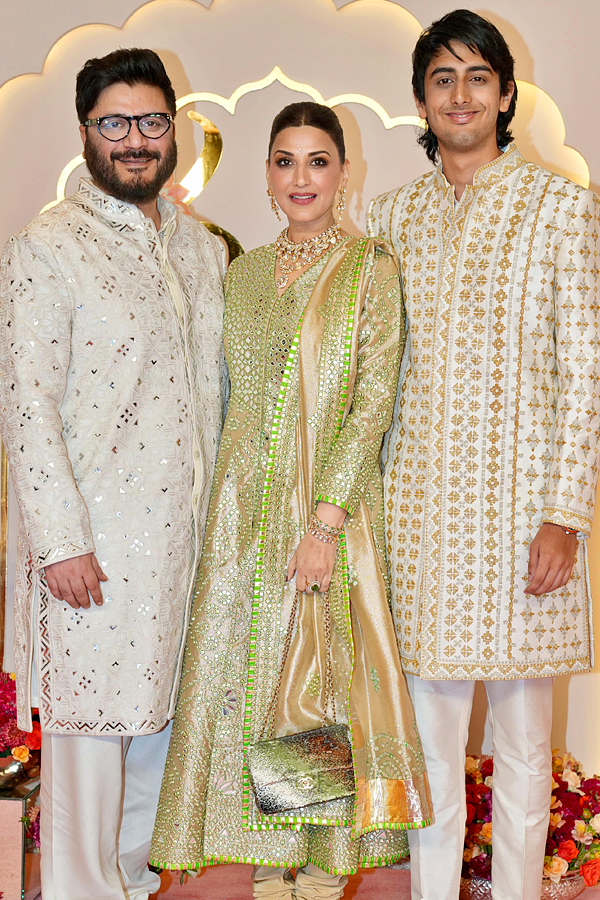 Celebreties Attend Anant Ambani and Radhika Merchant Wedding Photos35