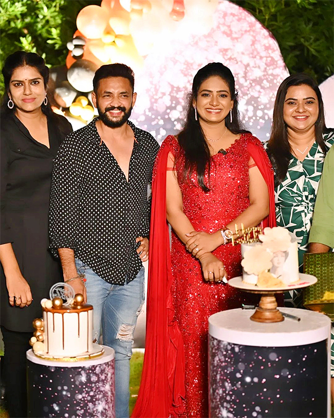 TV Actress Sunanda Mala Setti Birthday Celebration Photos2