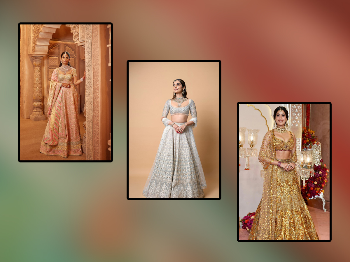 Celebs Wore Beautiful Ghagra And Lehenga For Radhika And Anant Wedding1