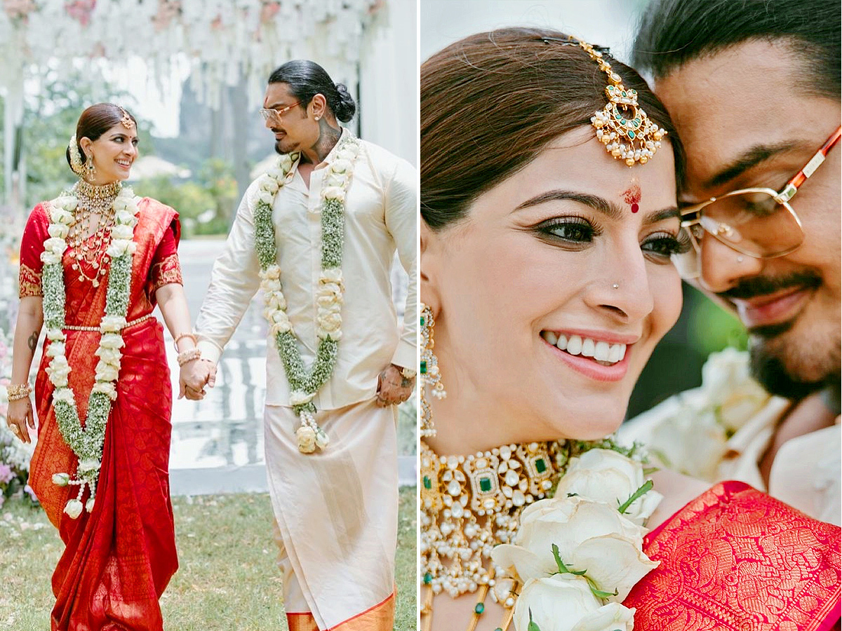 Varalaxmi Sarathkumar Wedding Happy Moments With Her Husband Nicholai Sachdev Photos 1