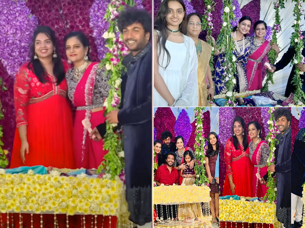 Tv Actress Maheshwari Son Naming Ceremony Photos1