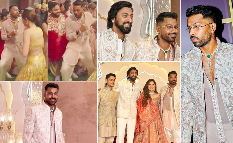 On A Night Full of love: Hardik Pandya At Anant Ambani Radhika Merchant Wedding Ceremony Photos1