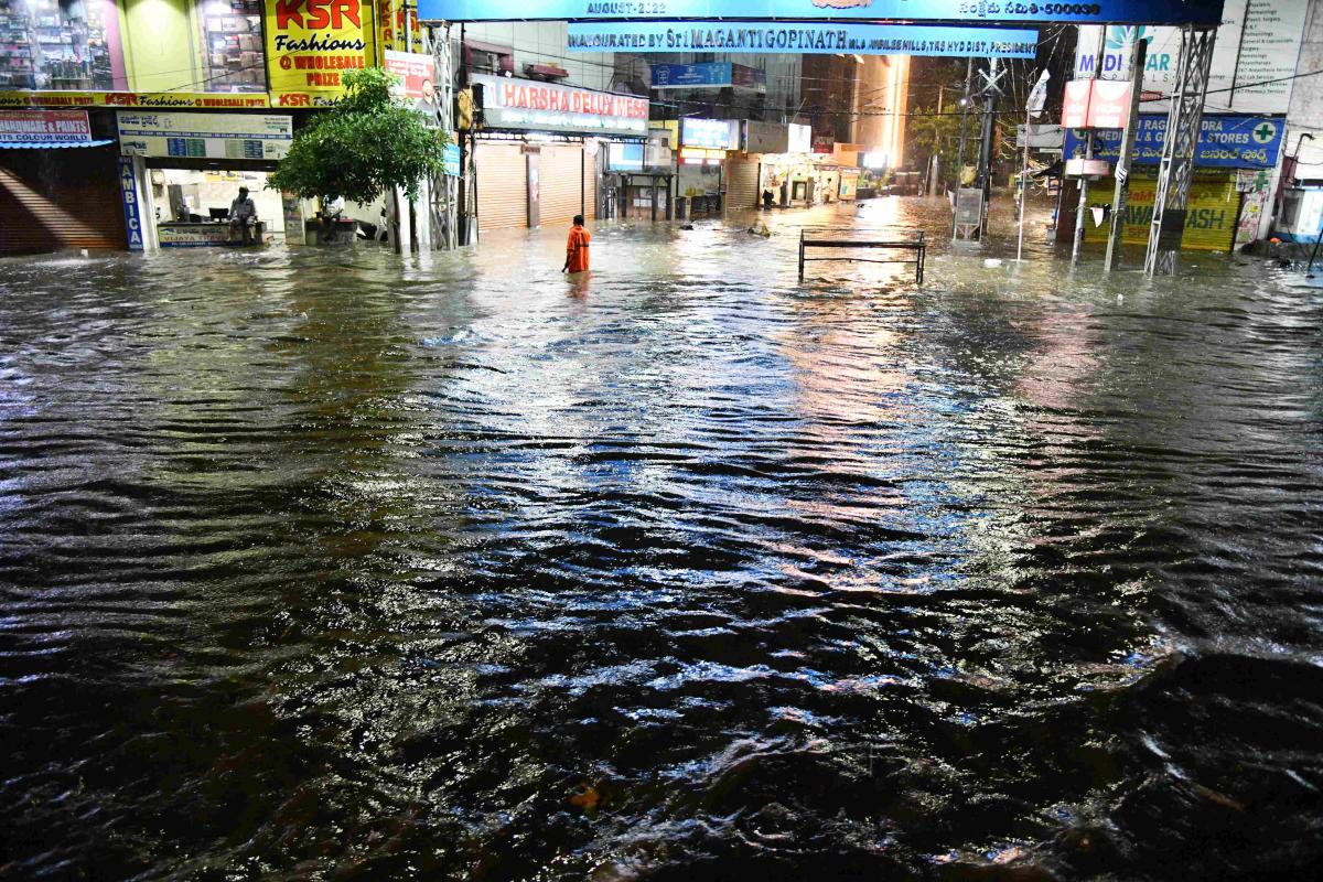 Heavy Rains At Hyderabad Photos19