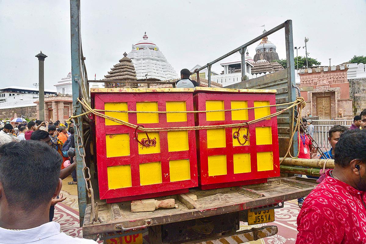 Jagannath Temple during reopening of the temple's Ratna Bhandar1